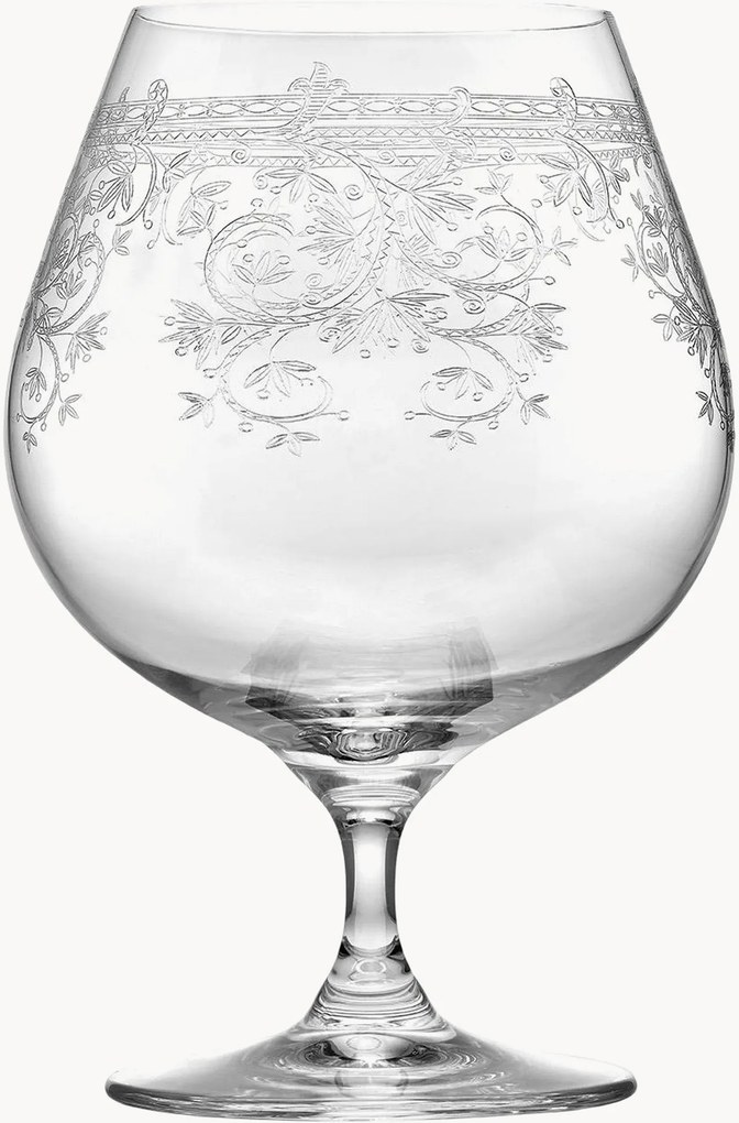 Wijnglazen Luigi XV, 6-delig