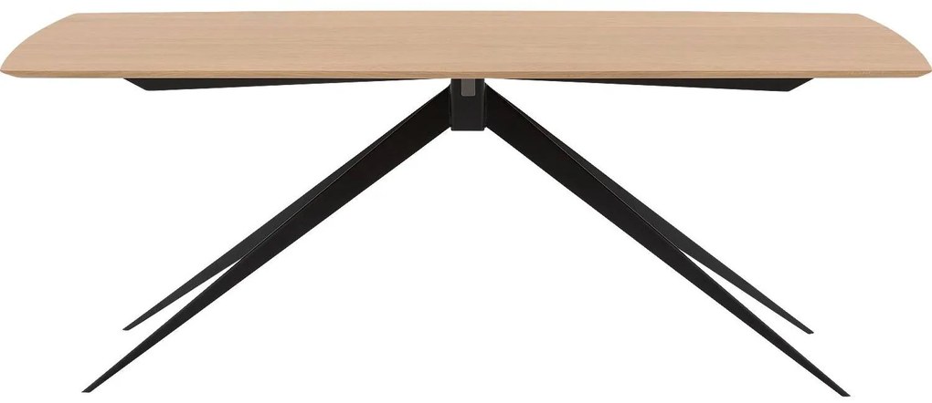 Goossens Excellent Eettafel Uniek, Semi rechthoekig 200 x 100 cm