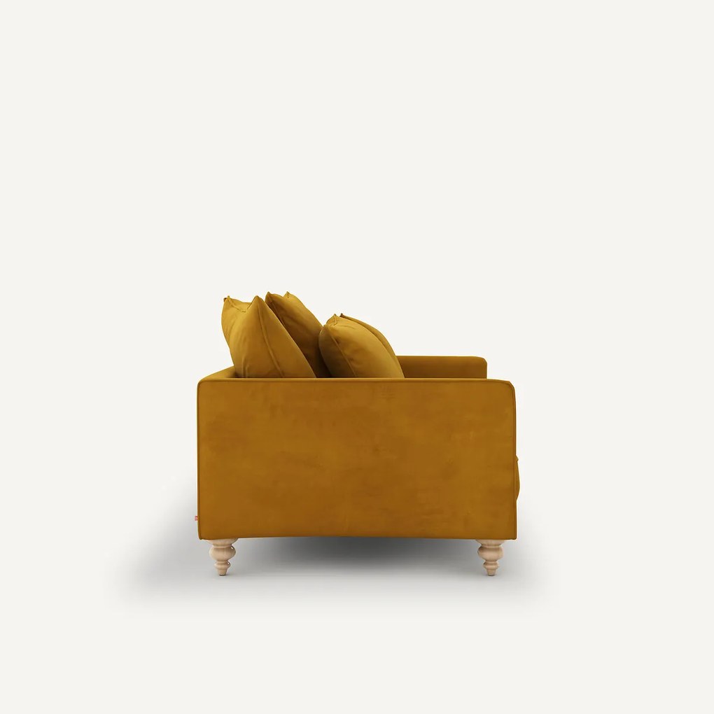 2-zits fluwelen bank, Lazare