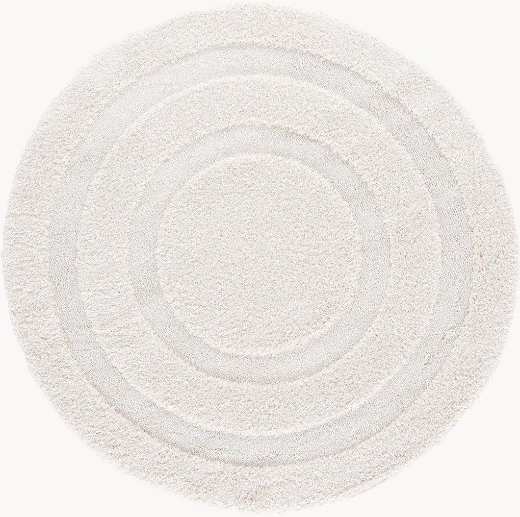 Rond hoog-laag vloerkleed Zaniyah