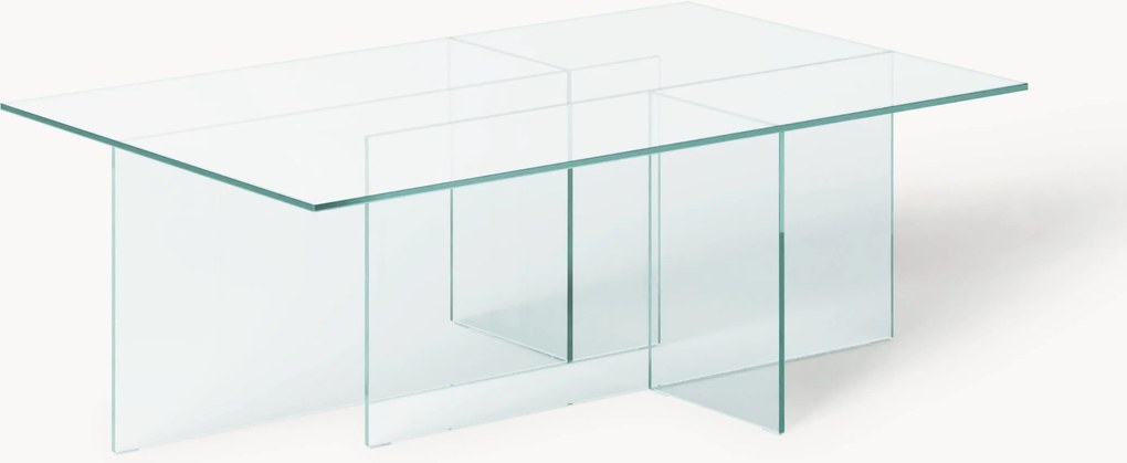 Glazen salontafel Anouk, B 102 cm