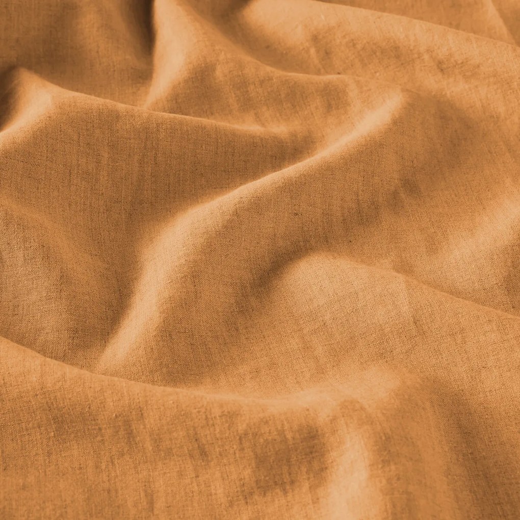 Gordijn in gewassen linnen met oogjes Onega