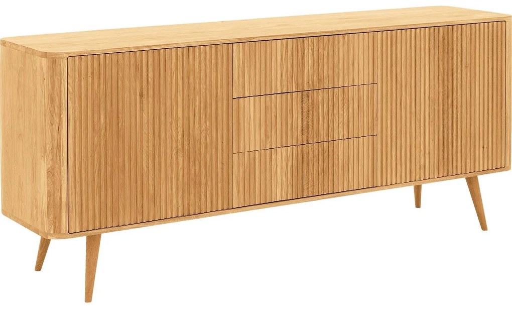 Goossens Dressoir Seppe, 2 deuren 3 laden