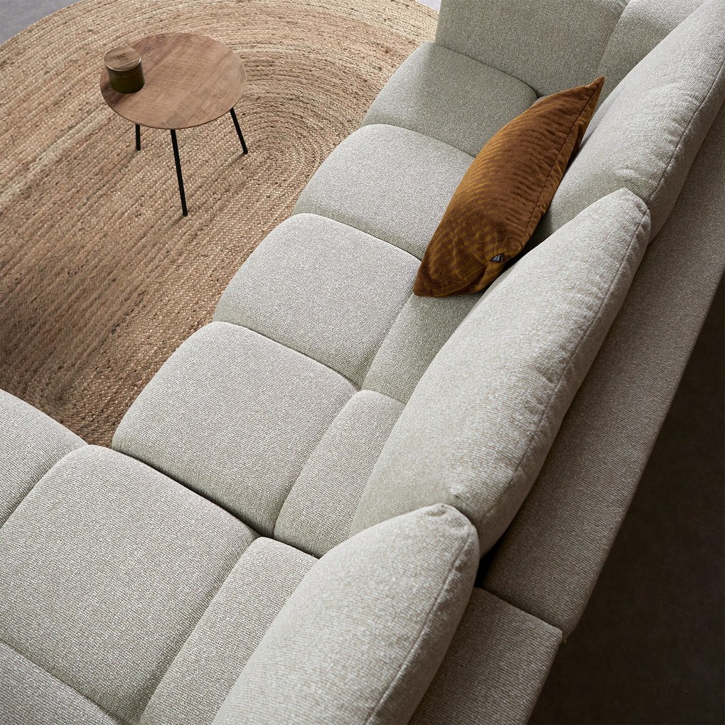 Slaapbank Met Hoek Beige Rechts