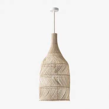 Embid Plafondlamp Natuurlijk - Wit & ↑75 Cm Embid - Sklum