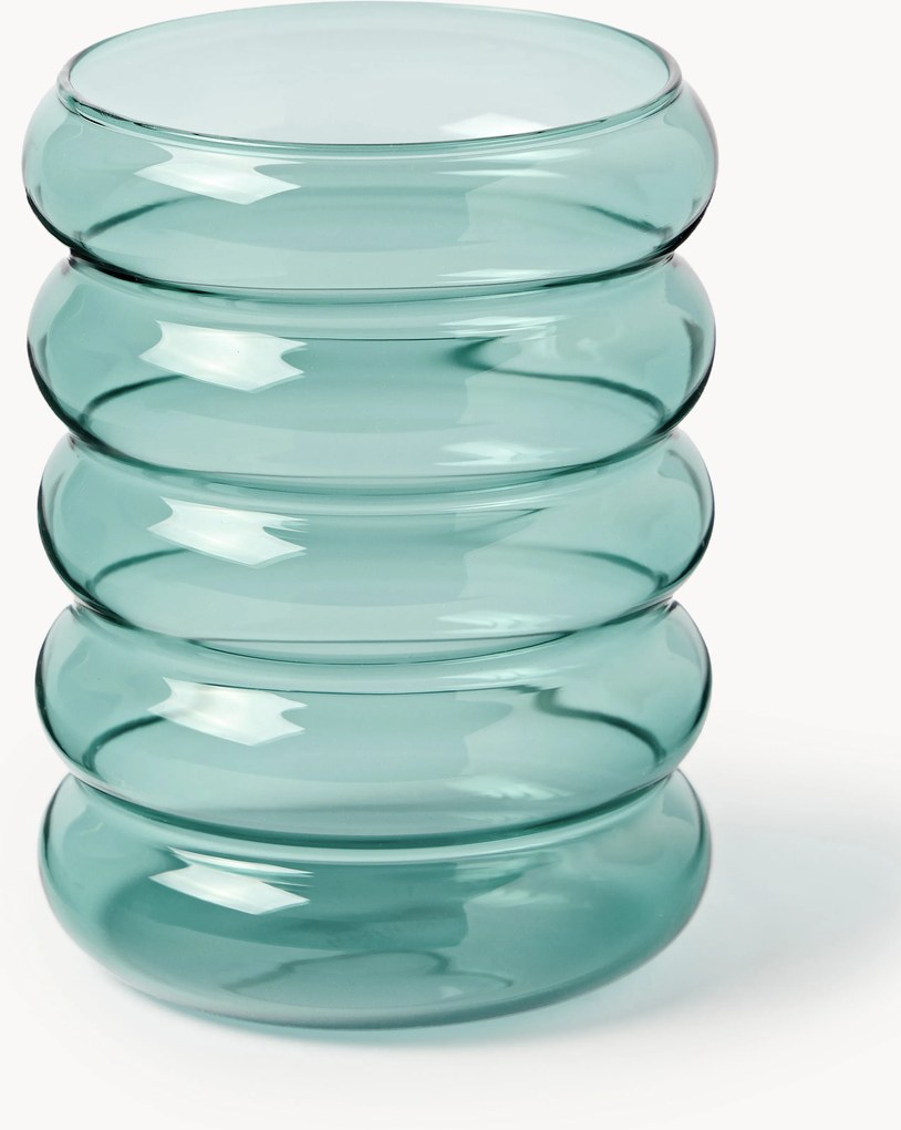 Mondgeblazen highballglazen Bubbly van borosilicaatglas, 4-delig