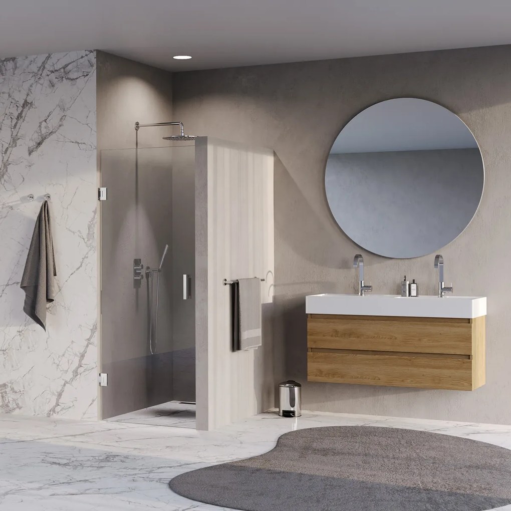 Brauer Void profielloze nisdeur 60cm chroom