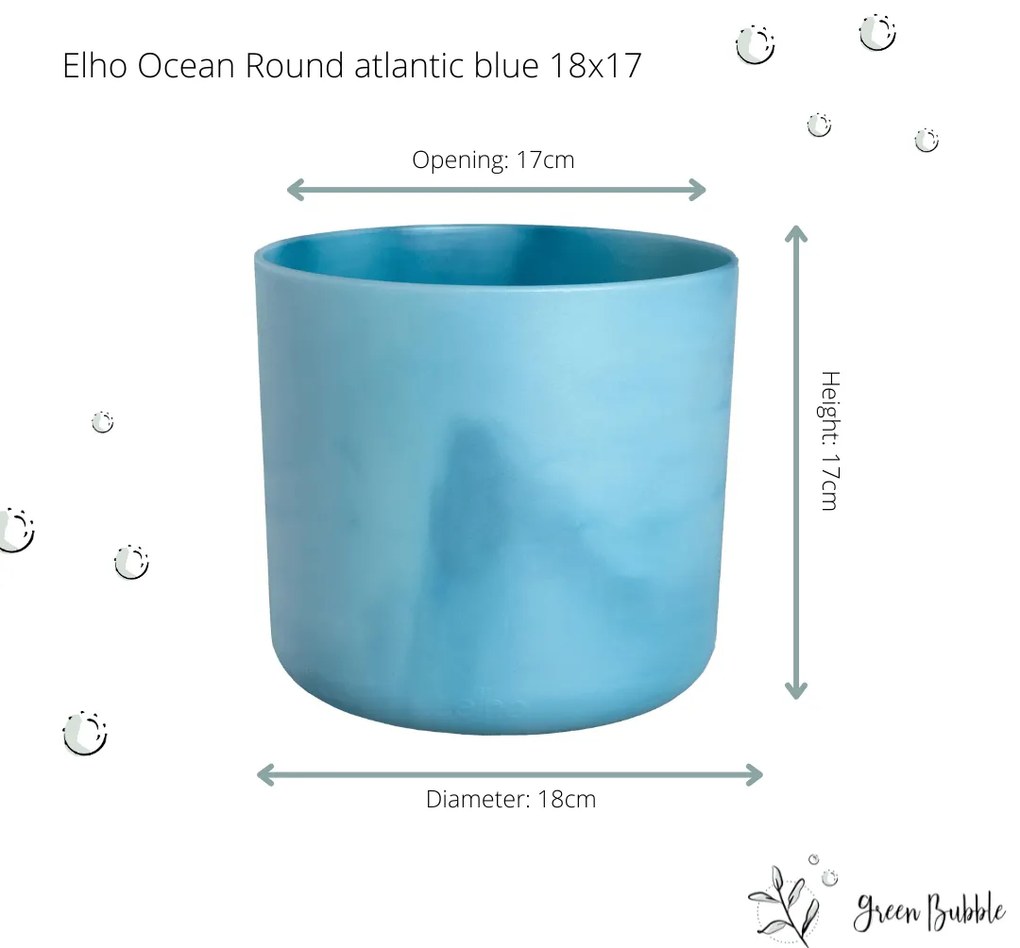 Pot Elho Ocean Round atlantic blue