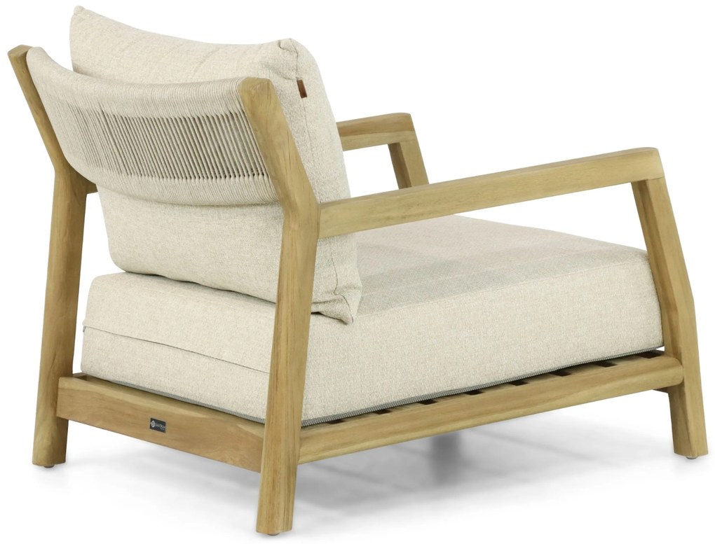 Tuinstoel Teak Old teak greywash Santika Suka