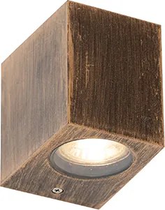 Vintage wandlamp antiek goud van kunststof - Baleno