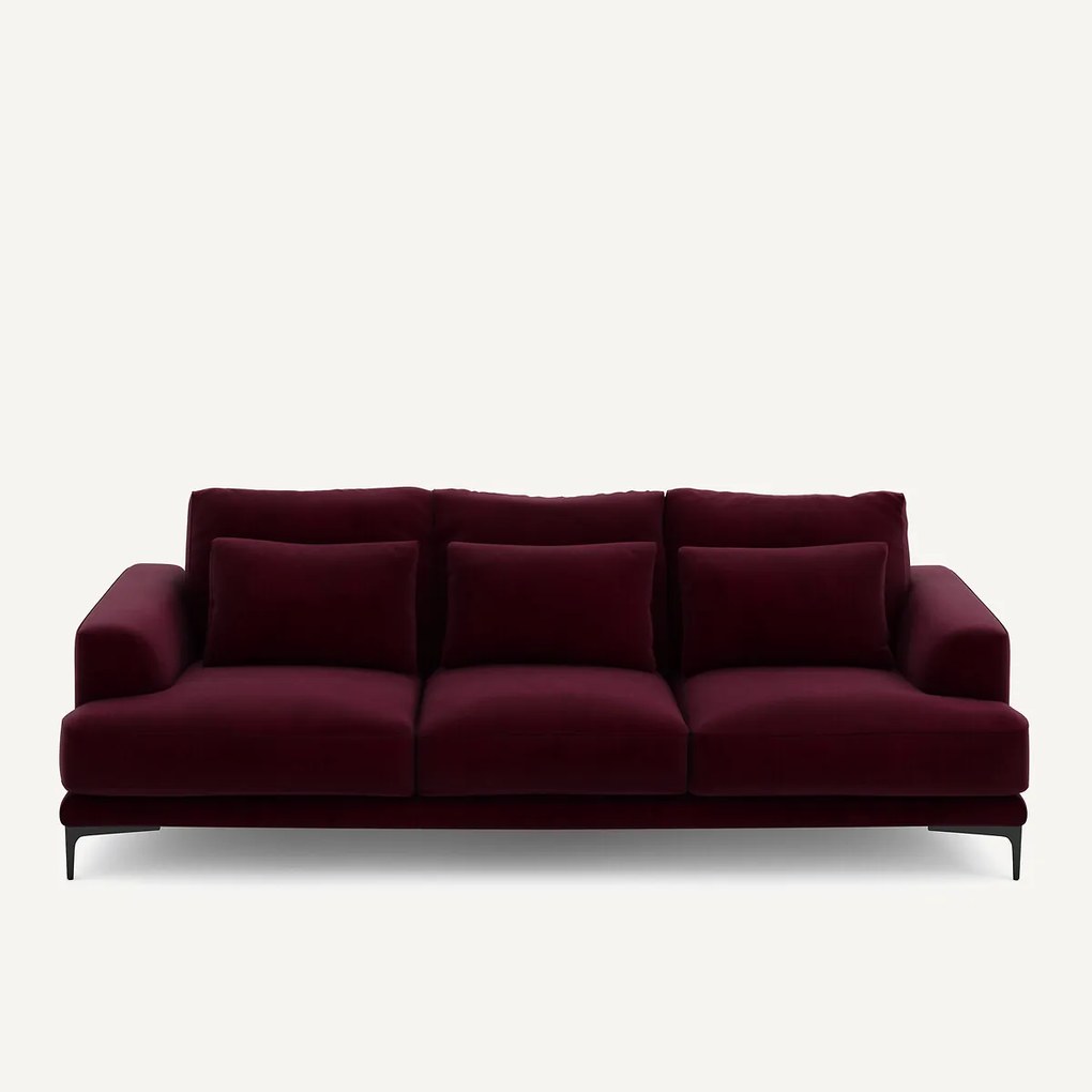 4-zitsbank van fluweel, Marsile