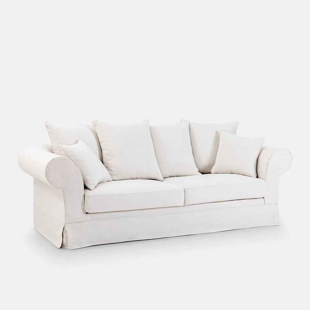 Bank, Comfort BULTEX®, dik linnen, Adelia