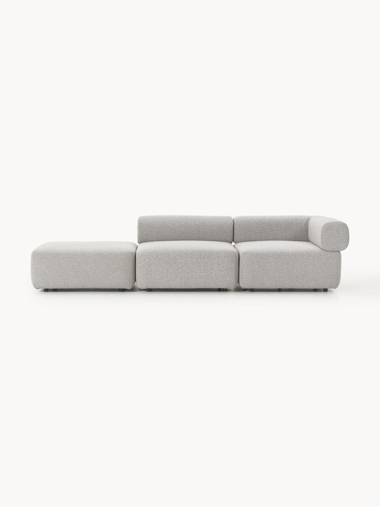 Modulaire bouclé poef Anton