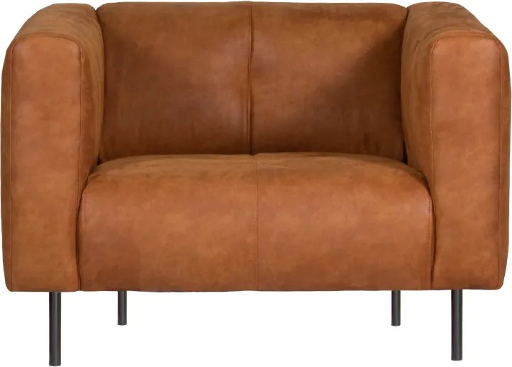 Fauteuil - Almada - leer Bull cognac 28