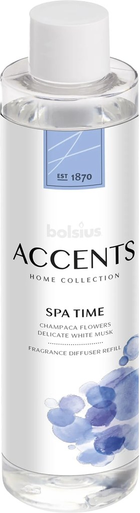 Bolsius Accents Reed Diffuser Refill 200 ml Spa Time