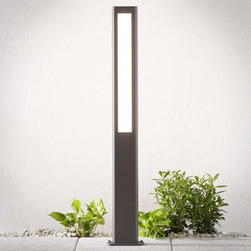 LED tuinpadverlichting Mhairi, hoekig, 100 cm