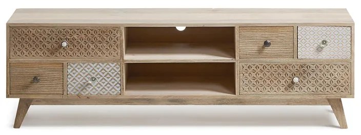Kave Home Hoob Houten Tv-meubel Retro - 160x35x51cm.