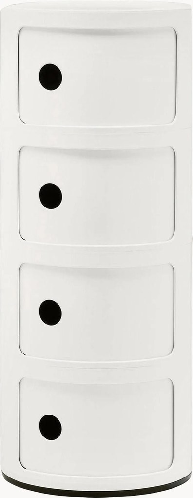Design container Componibili, 4 modules, H 77 cm