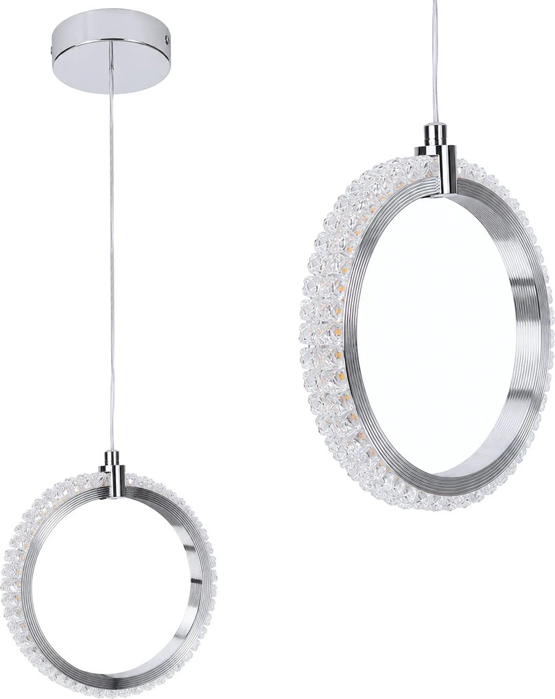 LED hanglamp LHJ126-W Chroom