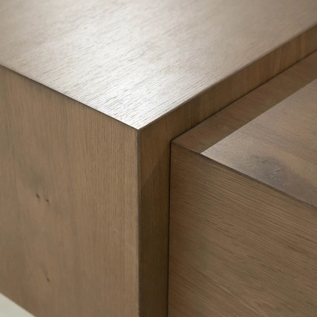Blokken Salontafel Eiken Bruin 80x80 Cm - 80 X 80cm.