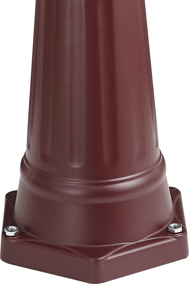 Klassieke buitenlantaarn donker rood 213cm IP44 - Havana