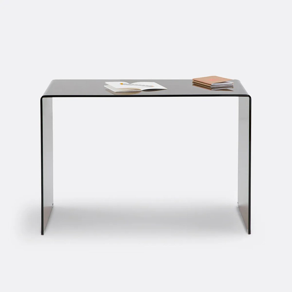Consolebureau van gehard glas Joan