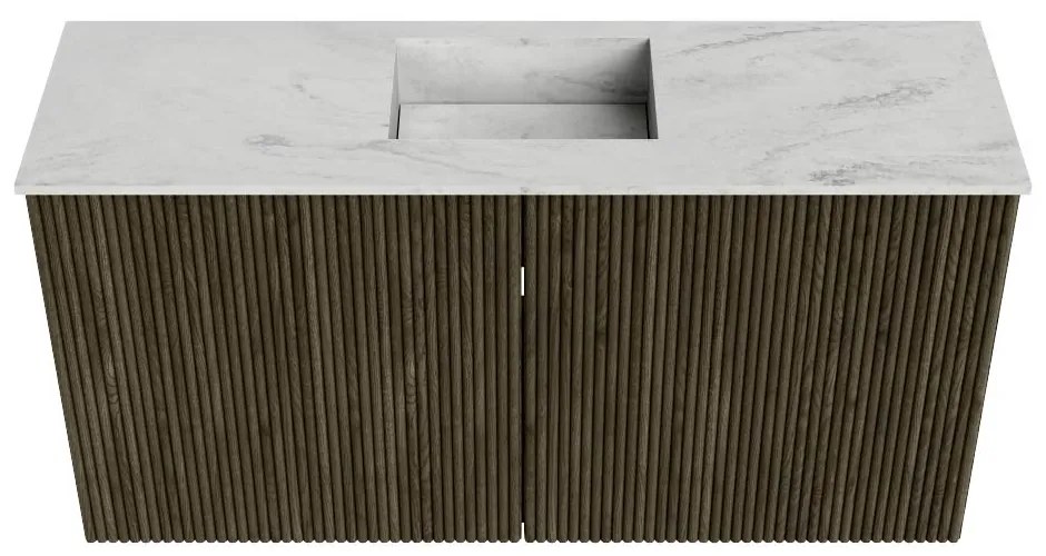 Mondiaz Joya DLux 80cm toiletmeubel shadow met wastafel faye midden 1 kraangat opalo