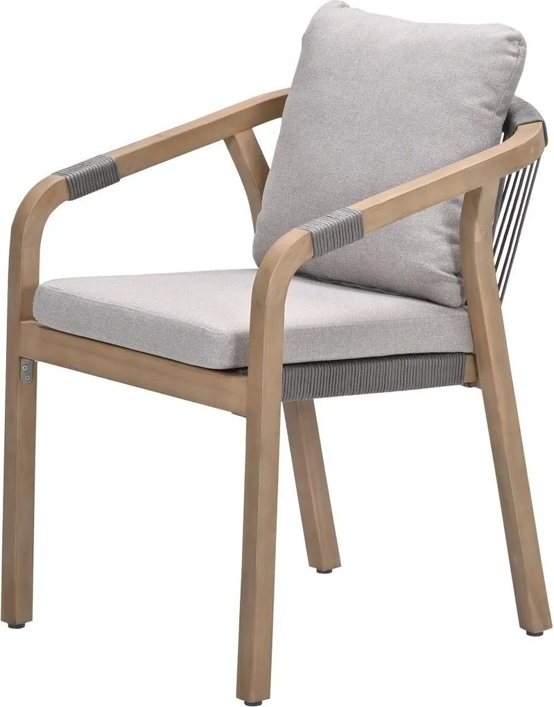 Garden Impressions Alora lounge dining stoel - grey sand