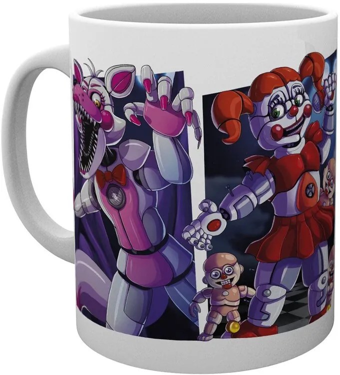 Koffie mok Five Nights At Freddy's - Sister Location Characters