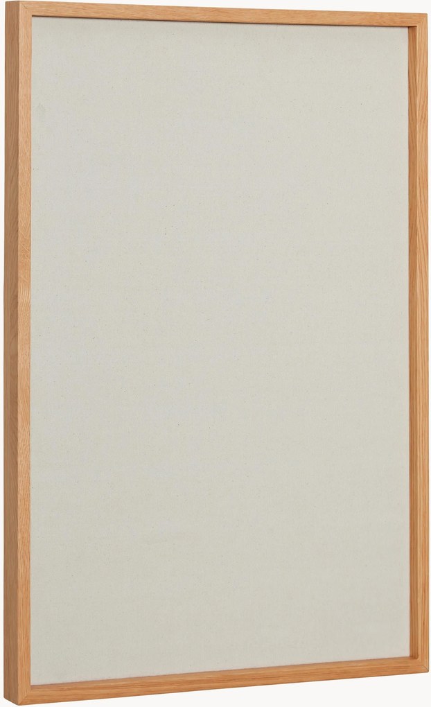 Prikbord Collage met eikenhouten frame