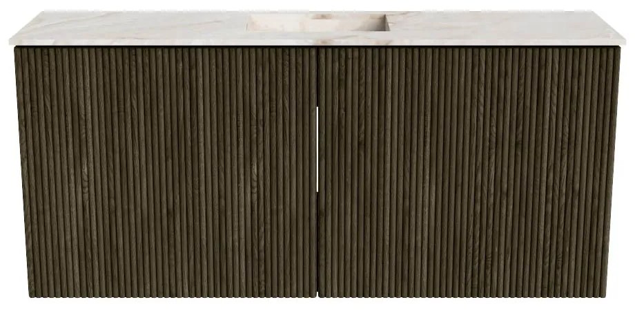 Mondiaz Joya DLux 90cm toiletmeubel shadow met wastafel faye midden zonder kraangat frappe
