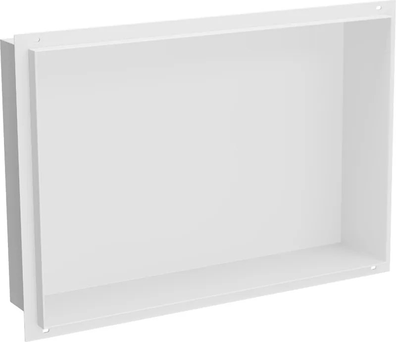 Mexen X-Wall-NR nis gleuf schap zonder flens 45 x 30 cm, wit - 1921453010