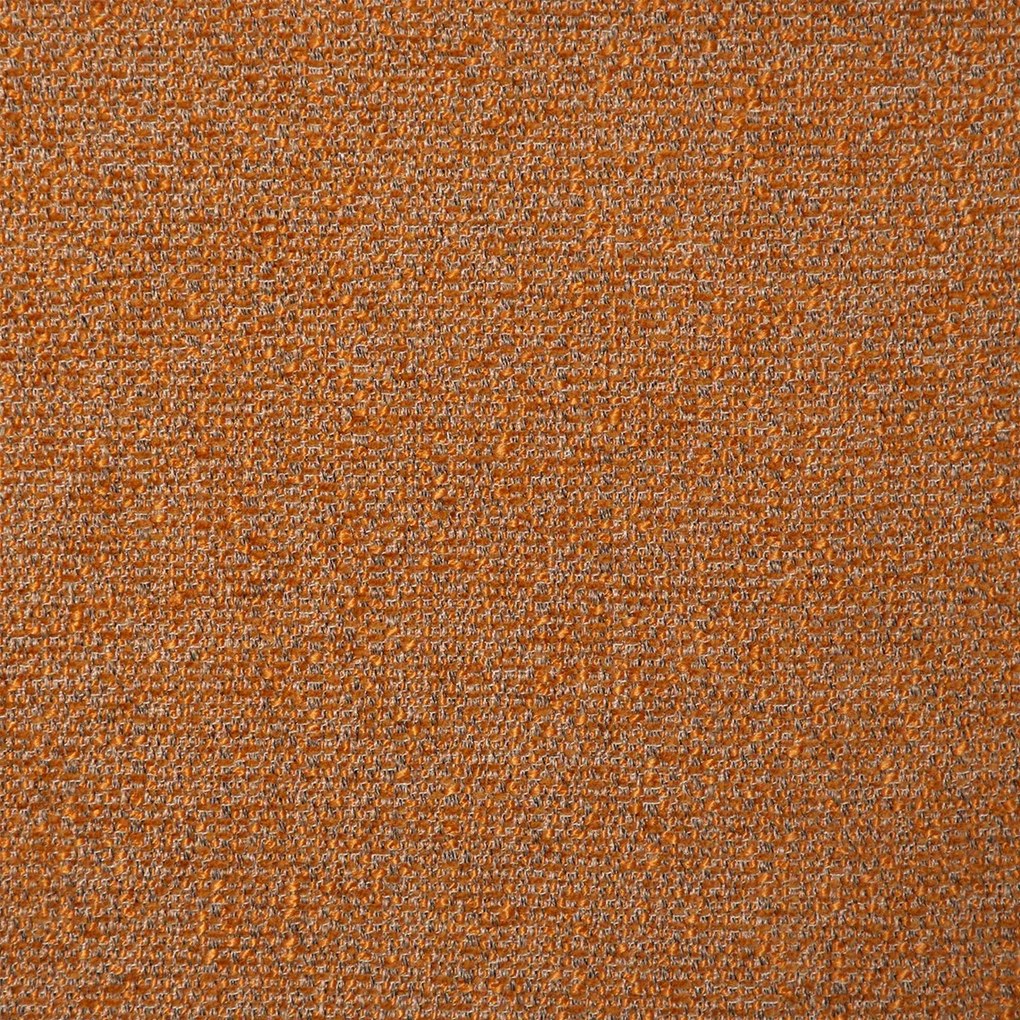 Dan-Form Glory Swivel Draaibare Eetkamerstoel Oranje Pumpkin Spice Boucle