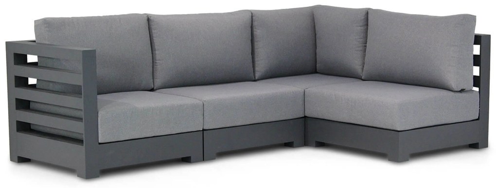Chaise Loungeset 4 personen Aluminium Grijs Santika Furniture Santika Phantom