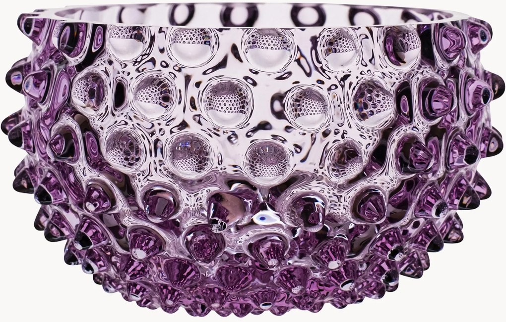 Mondgeblazen snackschalen Hobnail, 4-delig