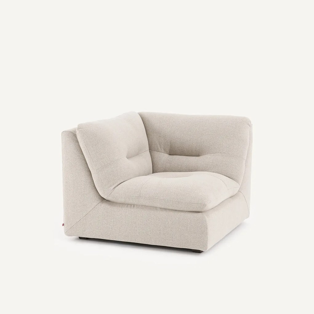 Modulaire 90° hoek in tweed, GIULIANO