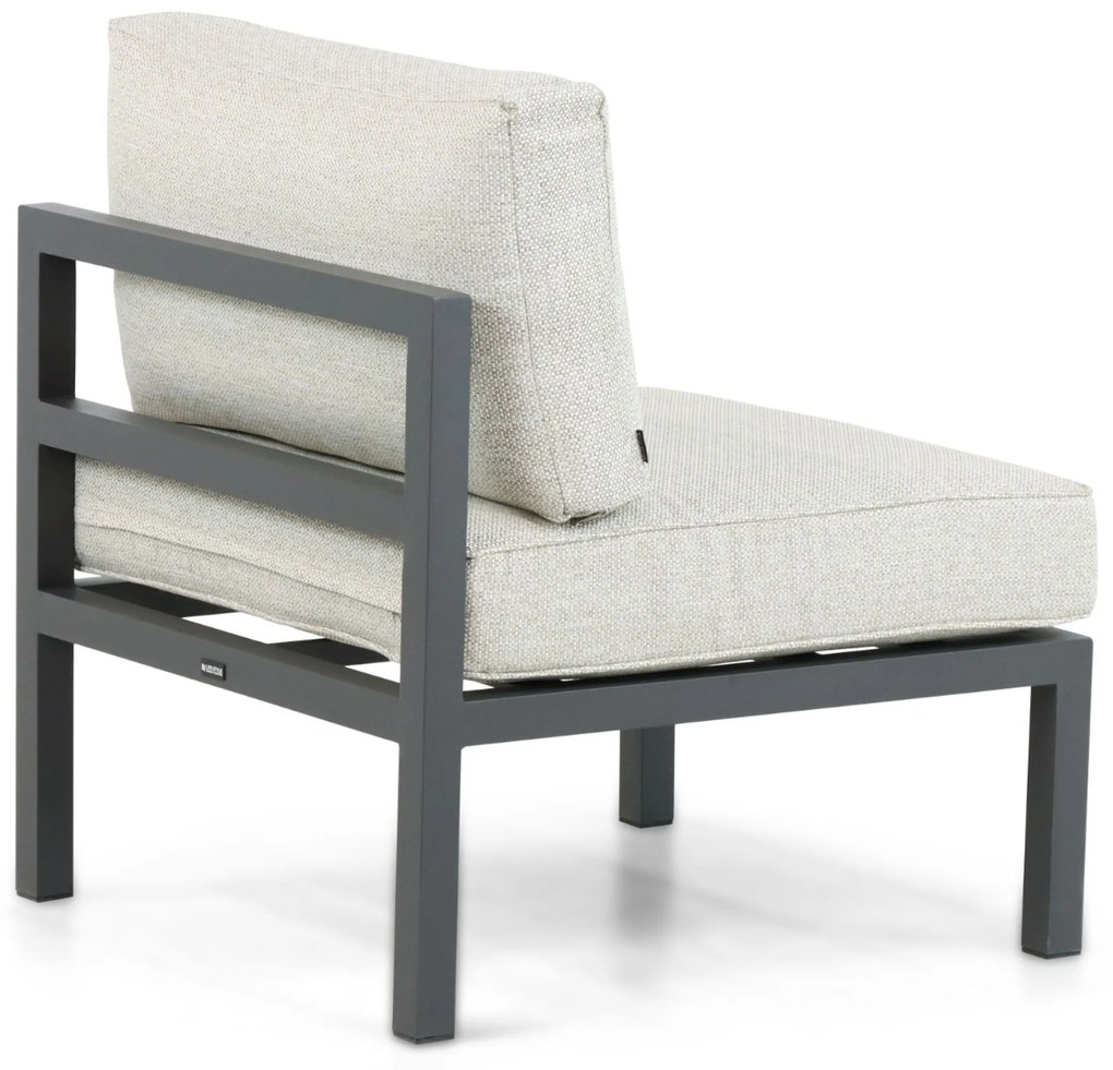 Hoek loungeset 6 personen Aluminium Grijs Lifestyle Garden Furniture Rodenzo