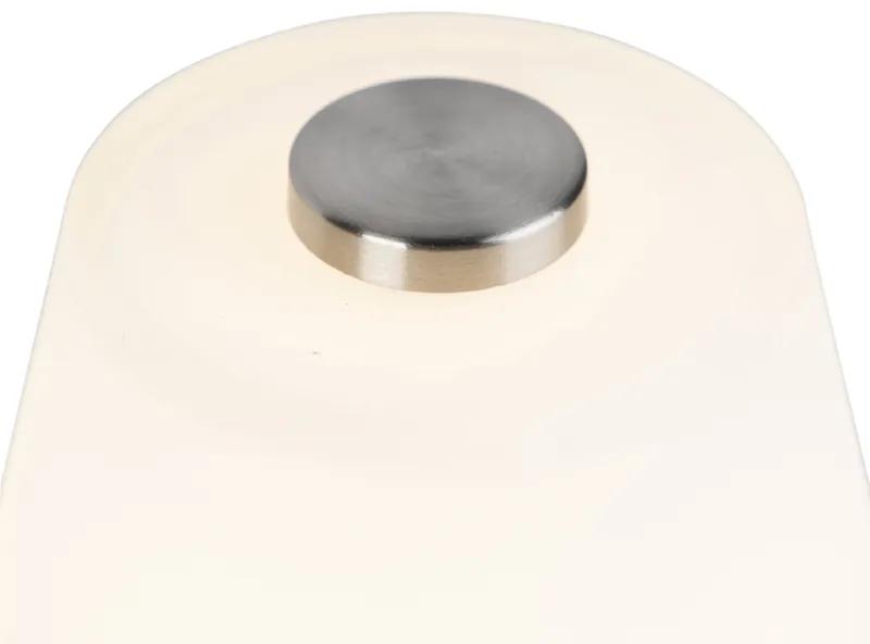 Design tafellamp staal dimbaar incl. LED - Regno Modern rond Binnenverlichting Lamp