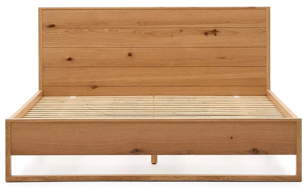 Kave Home Alguema Eiken Bedframe Modern 160 Cm