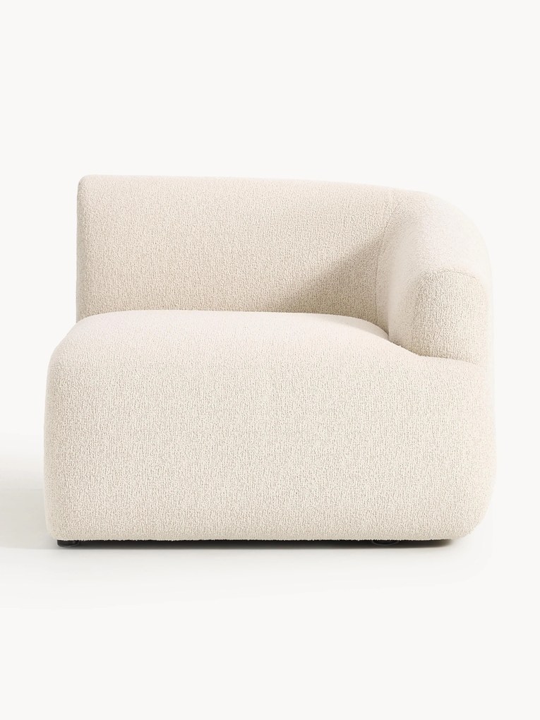 Bouclé hoekmodule Sofia