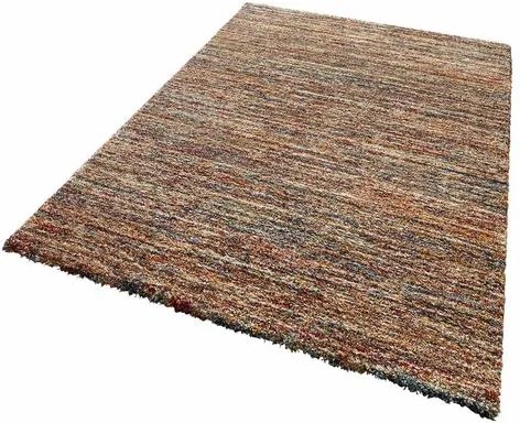 Hoogpolig vloerkleed, Mint Rugs, »Gravel«, hoogte 25 mm, geweven