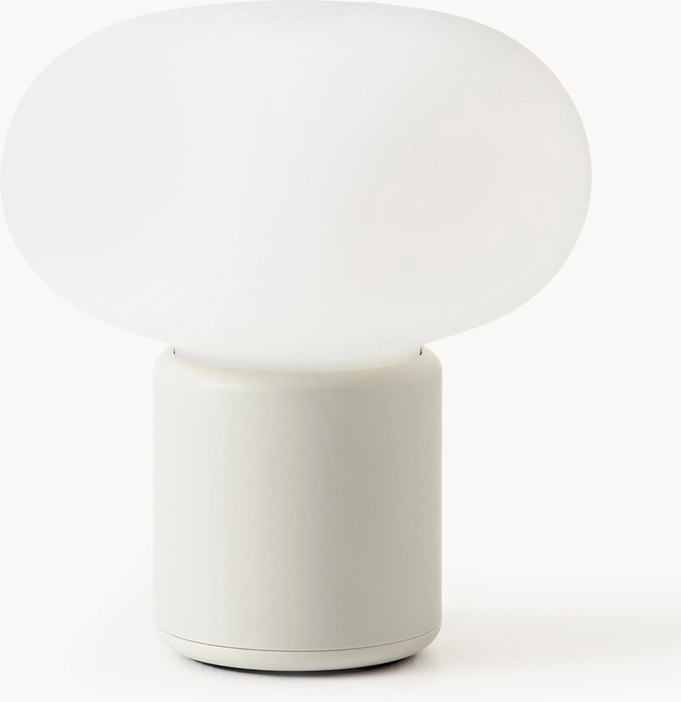 Kleine mobiele tafellamp Karl-Johan, dimbaar