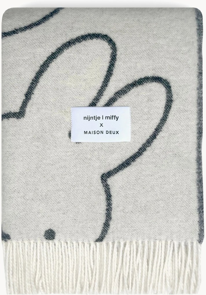 Wollen plaid Miffy