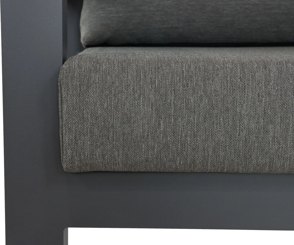 Hoek loungeset 6 personen Aluminium Grijs Lifestyle Garden Furniture Luca