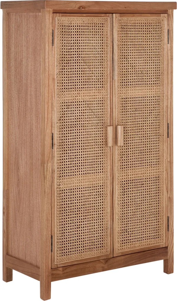 Must Living Provence Rotan Kast Naturel - 80x40x140cm.