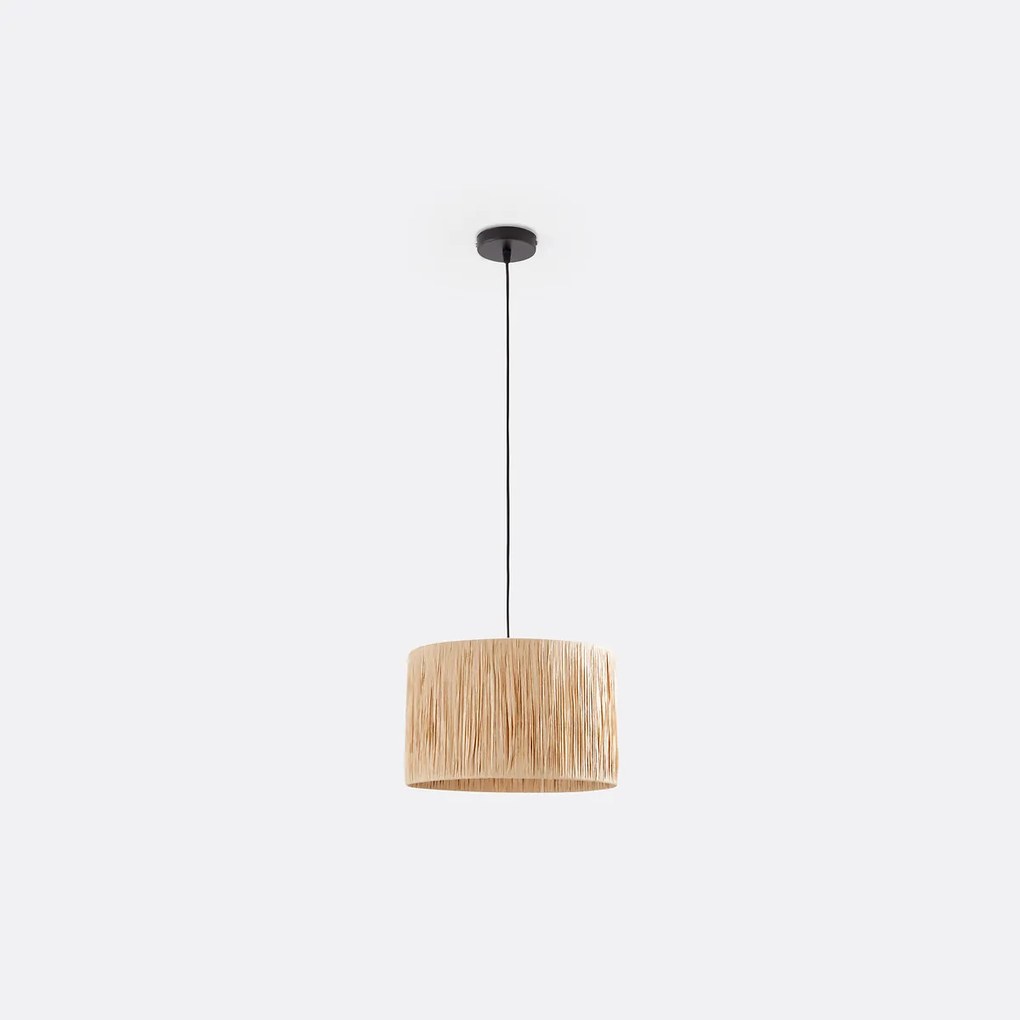Hanglamp / Lampenkap in raffiaØ30 cm, Rafita