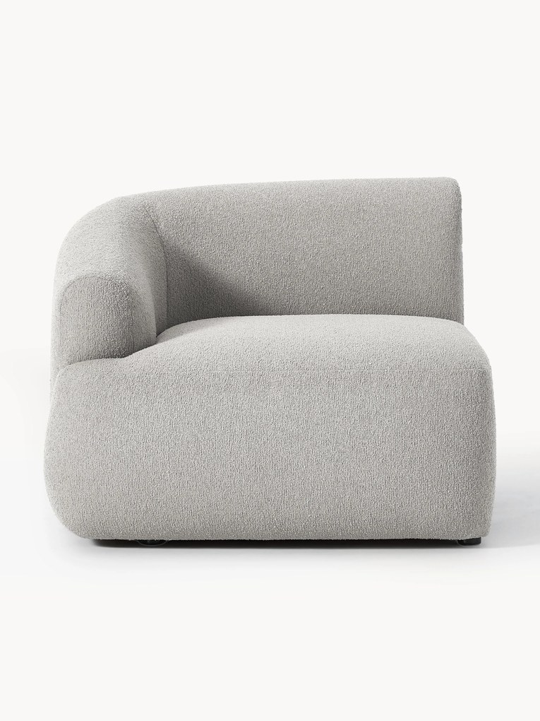 Bouclé hoekmodule Sofia