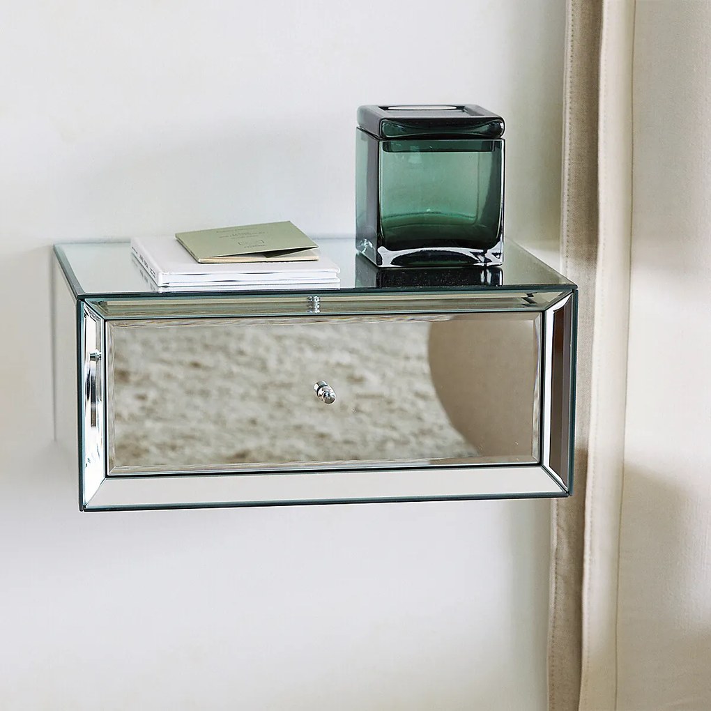 Nachtkastje in MDF en spiegel, KHONSOU