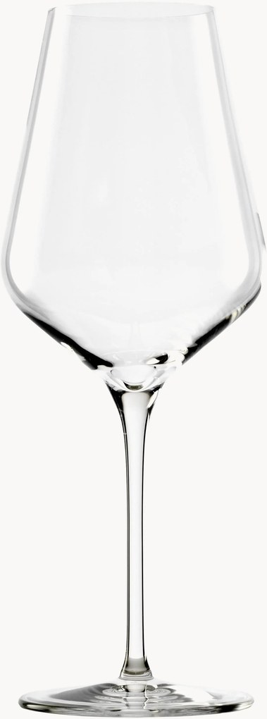 Kristallen rodewijnglazen Quatrophil, 6-delig