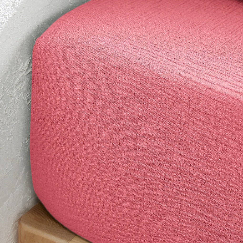 Effen hoeslaken in tetra, omslag 30cm, Kumla